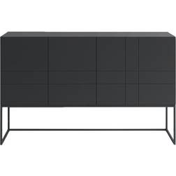 Asplund Kilt Light Char Grey Sideboard 137x87cm