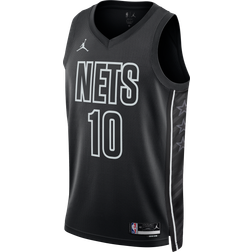 Jordan Brooklyn Nets Statement Edition Dri-FIT NBA Swingman Jersey Black