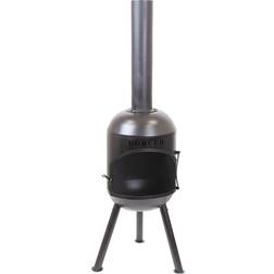 Hill Ceramic BonFeu Eldstad BonSolo Svart