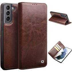 Qialino Classic Wallet Case for Galaxy S21