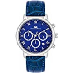 Rhodenwald & Söhne Mens Stainless Steel Watch Blue Stainless Steel