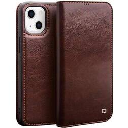 Qialino Classic Wallet Leather Case for iPhone 13 Mini