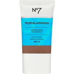 No7 HydraLuminous Moisturising Foundation 19 Walnut