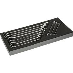 Halfords Advanced 11 A/F Spanner Set Combination Wrench