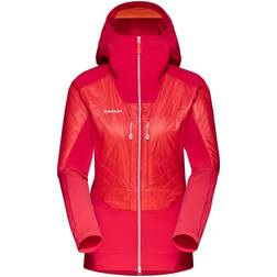 Mammut Damen Eisfeld So Hybrid Hoodie Jacke rot