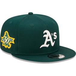 New Era Team Side Patch 9fifty Athleti Dkgwhi Unisex Tapas