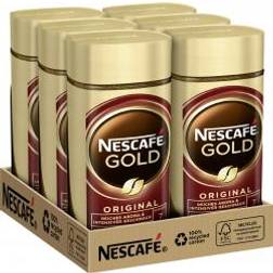 Nescafé GOLD Original, löslicher Bohnenkaffee, Instant-Kaffee