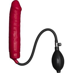 Mister B Uppblåsbar Dildo 19 cm Röd Röd