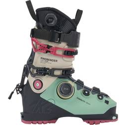 K2 Mindbender 115 BOA Woman Alpine Ski Boots - Light Blue/Light Pink