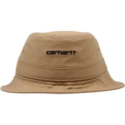 Carhartt WIP Script Bucket Hat Cotton Canva Dusty Brown Black