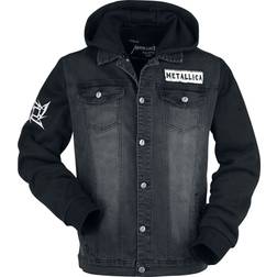 Metallica EMP Signature Collection Jeans Jacket dark grey black