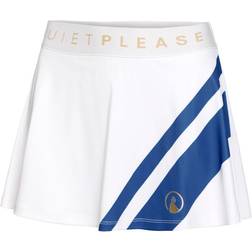 Quiet Please Bounce Skirt - White/Blue