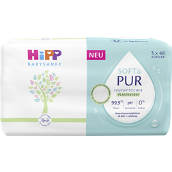 Hipp Soft & Pur wet cleansing wipes for children from birth 3x48 pc