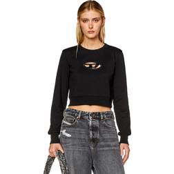 Diesel Sweatshirt Woman colour Black Black