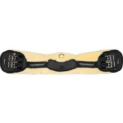 Catago Sattelgurt Webpelz Schwarz 85CM