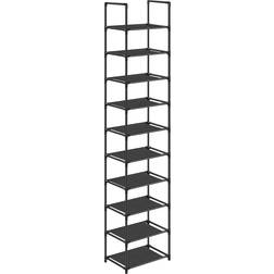 Songmics Schuhregal 10 Ebenen 33 x 33 x 173 cm