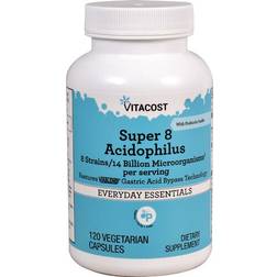 Vitacost Acidophilus Probiotic Complex 8 Strains 120 pcs