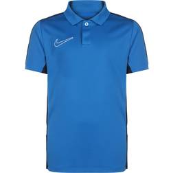 Nike Academy 23 Poloshirt Kinder blau schwarz