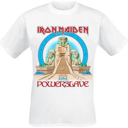 Iron Maiden Powerslave World Slavery Tour 1984-1985 T-shirt - White