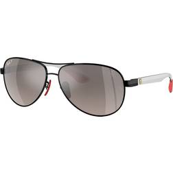 Ray-Ban Asian Fit Polarized Solglasögon - Svart