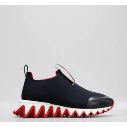 Christian Louboutin Tiketa Slip-On Red Sole Runner Sneakers BLACK 9B