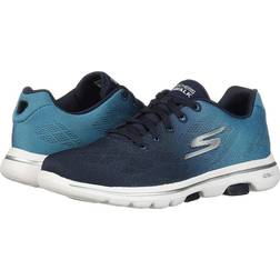 Skechers Go Walk 5-Alive Sneaker - Navy White