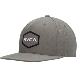 RVCA Men's Olive Commonwealth Snapback Hat