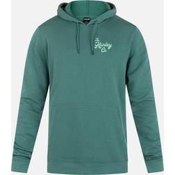 Hurley Men's Ukelele Fleece Pullover in Deep Mojito