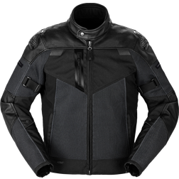 Spidi Vent Pro Motorrad Lederjacket - Schwarz