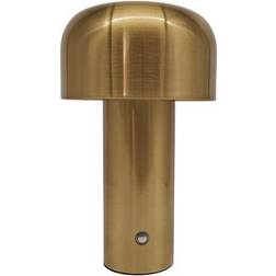 LEDlife Mushroom Guld, genopladelig Bordlampe