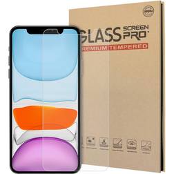 MAULUND iPhone 12 Mini Hærdet Glas Case Friendly Skærmbeskyttelse Gennemsigtig