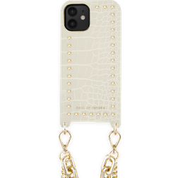 iDeal of Sweden Statement Necklace Case Beatstuds Cream Croco