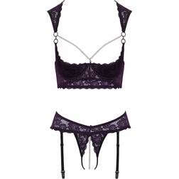 Cottelli Collection Lingerie Half Cup BH-sæt