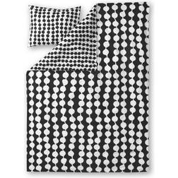 Finlayson Pampula Duvet Cover White, Black (210x150cm)