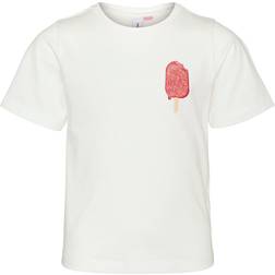 Vero Moda VmIcecreamfrancis SS Top - White/Icecream