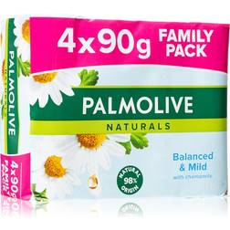 Palmolive Naturals Chamomile Tvålbit Med kamomill 4x90