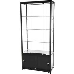 glasskab Duo Vitrineskab 90x200cm