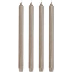 Villa Collection Aia Taupe Candle 30cm 4pcs