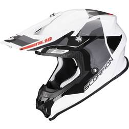 Scorpion VX-16 Evo Air Spectrum motocross helmet silver