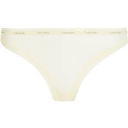 Calvin Klein Damen String Tanga, Grün Bright Leaf