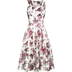 H&R Aphrodite Metallic Swing Dress - Weiß