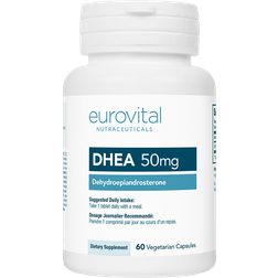 EuroVital DHEA 50 mg vegetariska 60 st