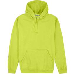 Fruit of the Loom Eversoft Hooded Sweatshirts - Safety Green