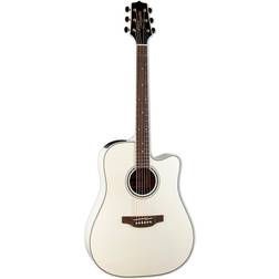 Takamine Gd37ce Dreadnought Acoustic-Electric Guitar Pearl White