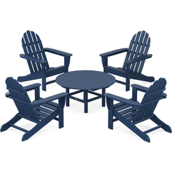 Polywood Classic Adirondack Bistro Set