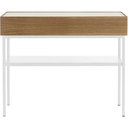 Asplund Luc 100 Walnut Stained Oak Avlastningsbord 40.4x99cm