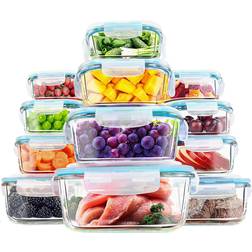 KICHLY Tupperware Glass 24 pieces Matlåda 24st 0.32L