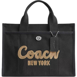 Coach Cargo Tote Bag 26 - Silver/Black