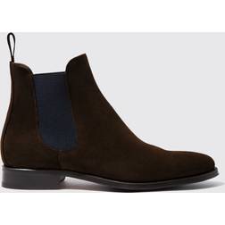 Scarosso Giancarlo Moro Scamosciato Chelsea Boots - Black