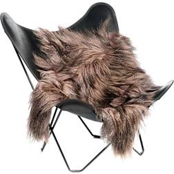 Natures Collection Mongolian Goatskin Brun, Beige 90 x 100cm